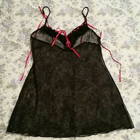 Sheer Nightie Ribbons. Matching Panty another list