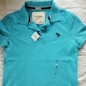 Abercrombie kids girls polo t shirt