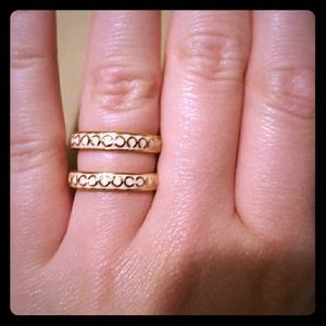 Authentic coach ring