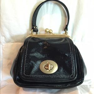 Coach patent leather handbag