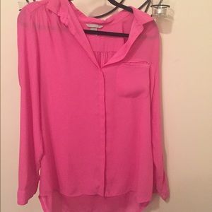 Hot Pink H & M button down