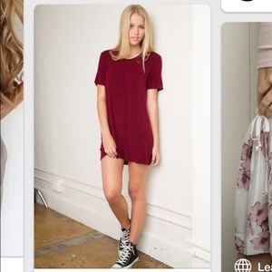 Brandy Melville OS T-Shirt Dress