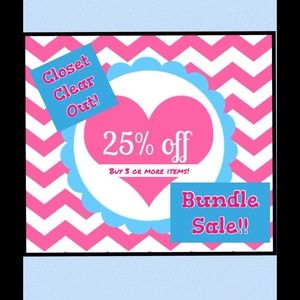 Closet Clear Out! BUNDLE SALE!