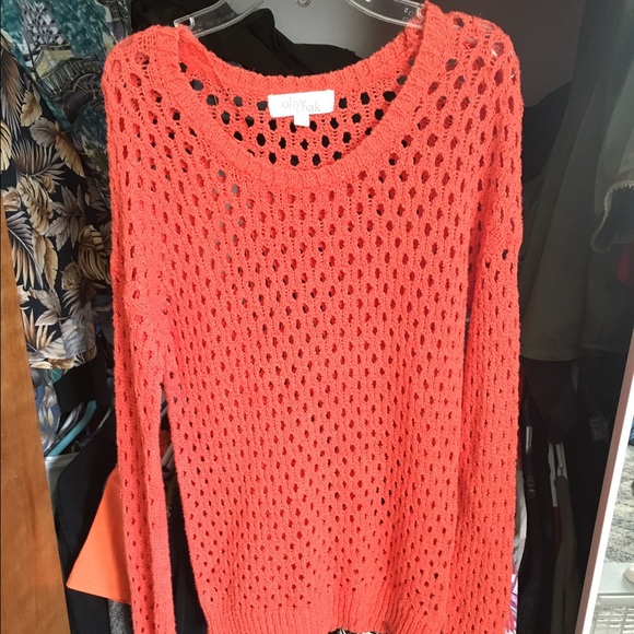 Cute crocheted tunic Spring Sweater