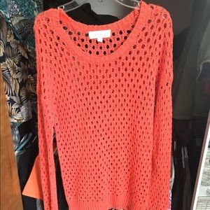 Cute crocheted tunic Spring Sweater