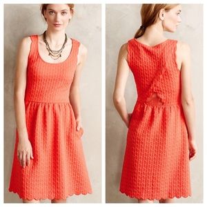 Caye Scalloped Dress by Maeve