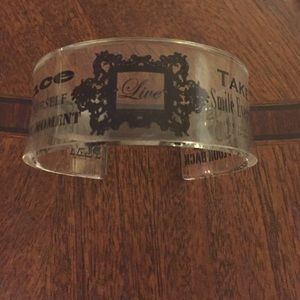 Acrylic Inspirational Cuff