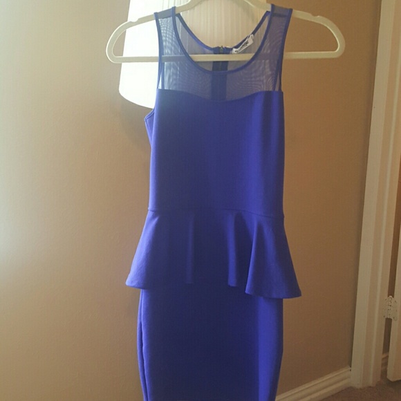 Garage peplum dress