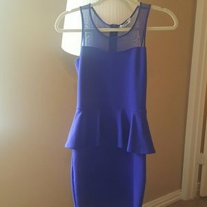 Garage peplum dress