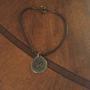 Silpada necklace with mother of pearl pendant