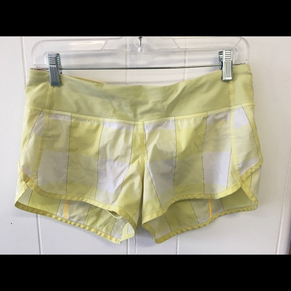 Lululemon speed shorts