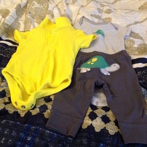 Infant Boys Clothing Set 0-3 mos