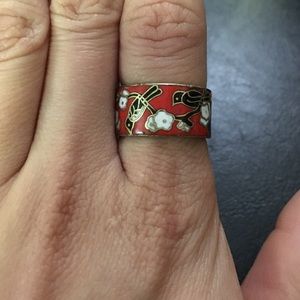 🚫Sold🚫Ornate orange ring