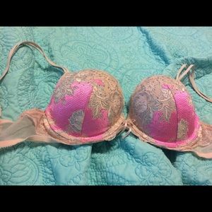 Victoria Secret Shimmery Push Up Bra