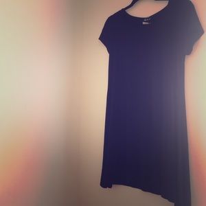 Black tee shirt dress
