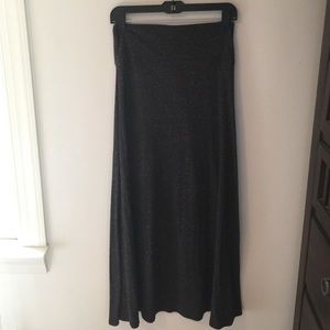 Express Cotton Maxi Skirt