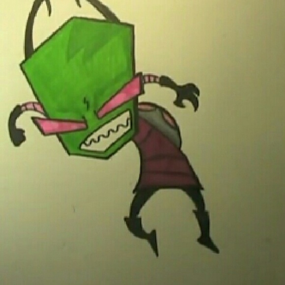 Invader Zim Drawing (by me) - Picture 1 of 1