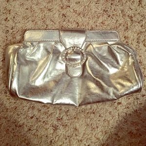 Silver Clutch