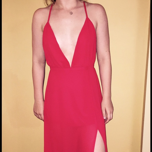 Red prom dress NWT