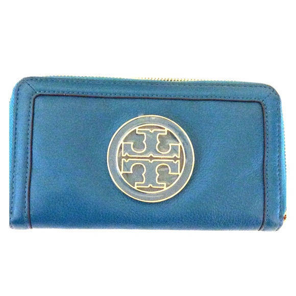 Net Tory burch Amanda wallet in electric eel