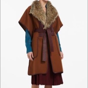 BCBGMaxAzria Smyth Poncho coat