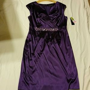Purple dress