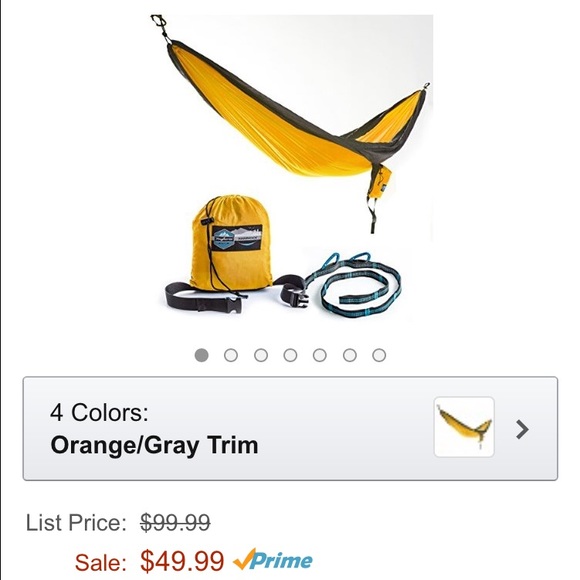 Double Parachute Camping Hammock