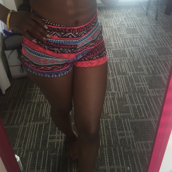 Beautiful colorful summer Tribal shorts - Picture 1 of 3