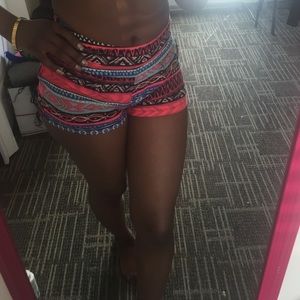 Beautiful colorful summer Tribal shorts