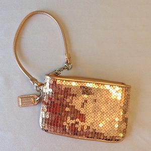 Never been used Coach clutch wallet.