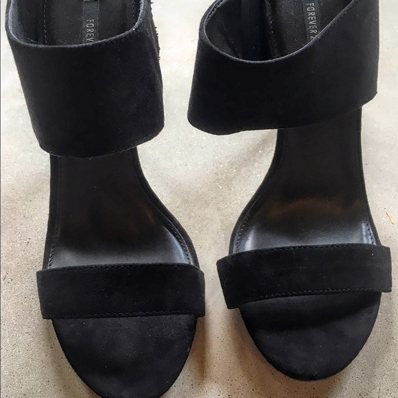 Black heels.