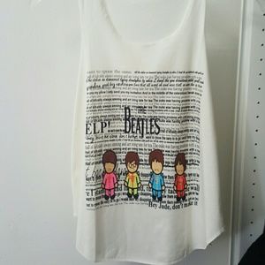 Beatles muscle tank