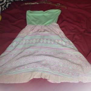 tribal print sundress