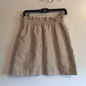 J. Crew khaki skirt
