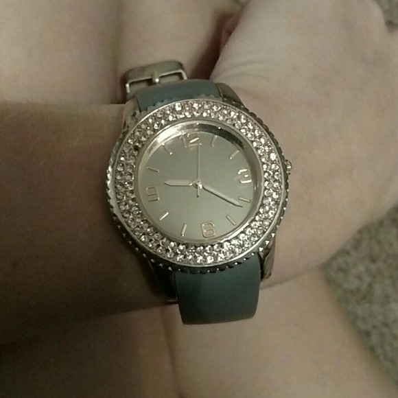 Grey and pink Watch