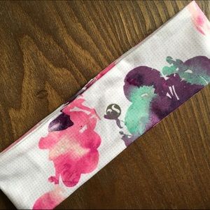 Floral Lululemon headband