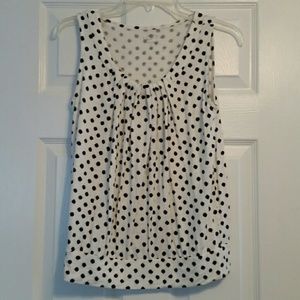 Polka dot top