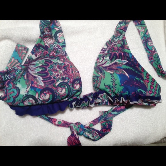 Paisley bikini set