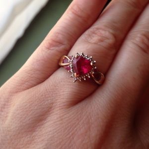 10k Lab created ruby ring