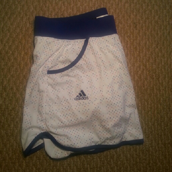 White adidas skort