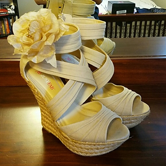 Adorable Espadrille Wedges