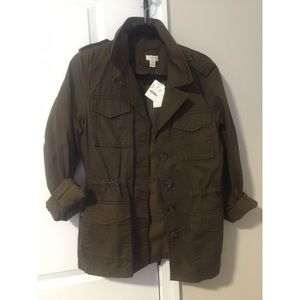 J. Crew utility jacket- NWT