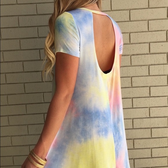 Carnival Days Tie Dye Dress ♦️SALE♦️ - Picture 2 of 4