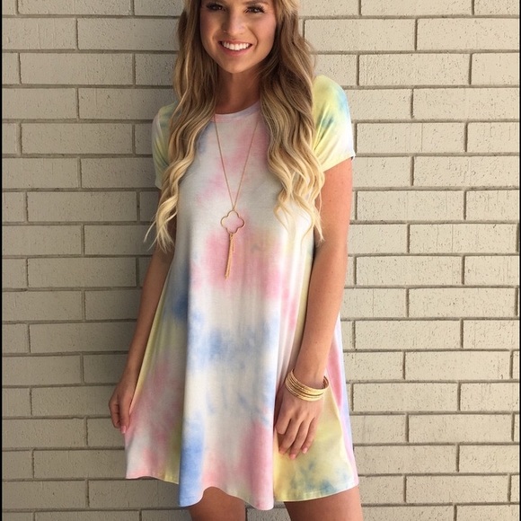 Carnival Days Tie Dye Dress ♦️SALE♦️ - Picture 3 of 4