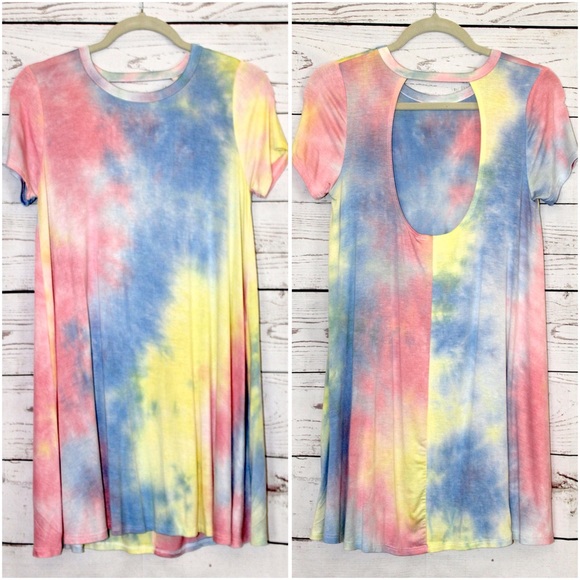 Carnival Days Tie Dye Dress ♦️SALE♦️ - Picture 4 of 4