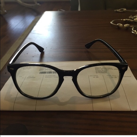 Clear Lens Skinny Framed Glasses