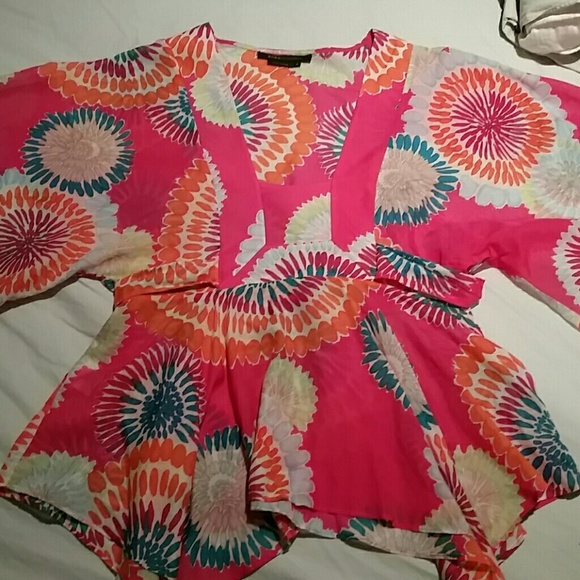 Hot pink top