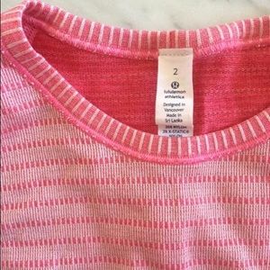 Lululemon pink top