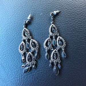 Beaded chandelier earrings