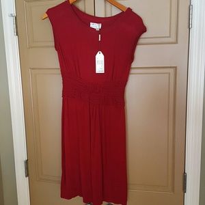 MSSP Dark red minidress
